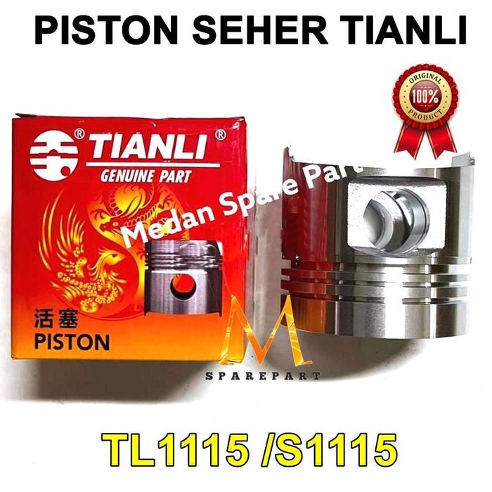 Gambar Piston TIANLI Seher Mesin Diesel Dongfeng S1115 TL1115 23PK 24 PK ORIGINAL dari KARUNIA AUTOPARTS undefined Tokopedia