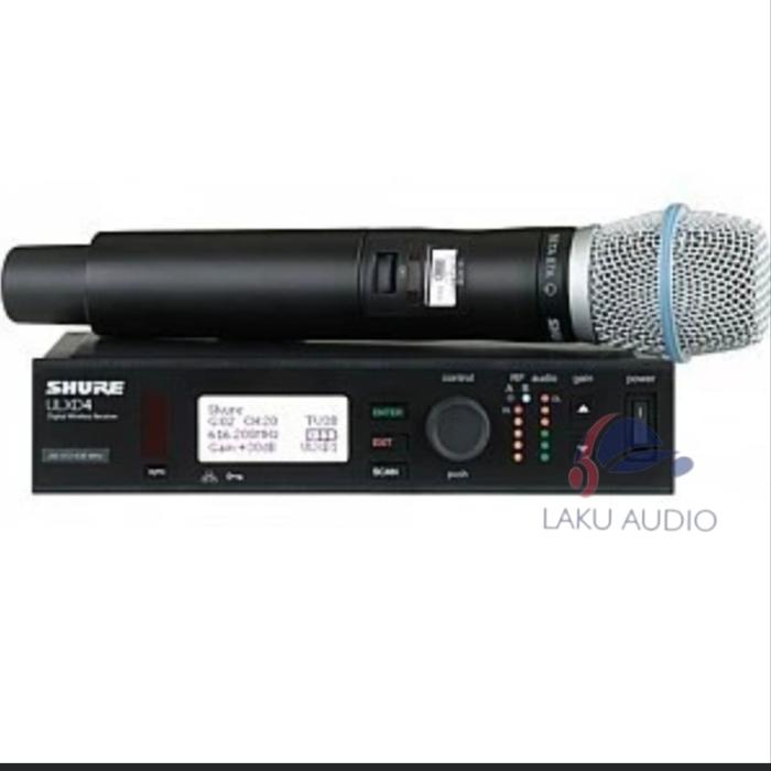 Gambar MICROPHONE WIRELESS SHURE ULXD24 BETA87A ULXD24BETA87A ORIGINAL dari LAKU AUDIO undefined Tokopedia