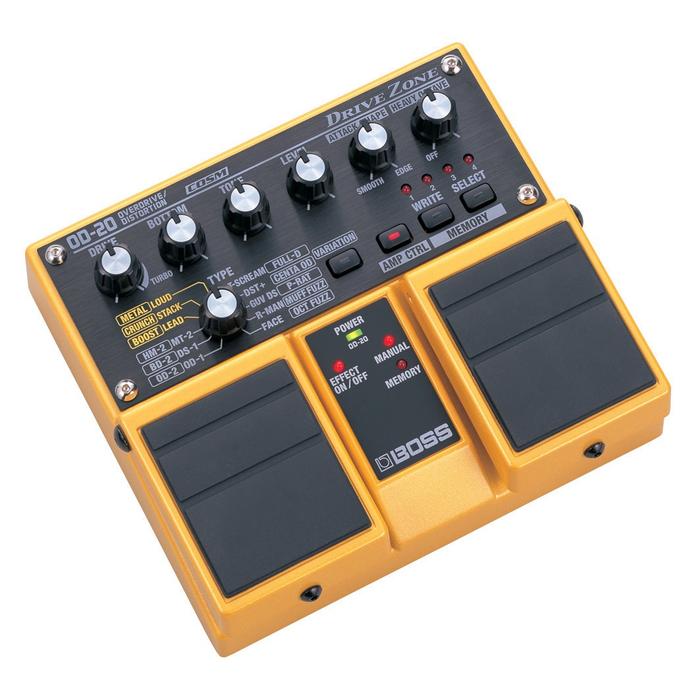 ギター Boss OD-20 ギター用ディストーション／オーバードライブツインペダル BOSS OD-20