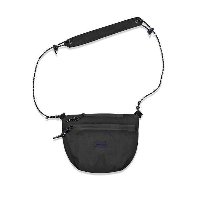 Gambar Madless | Mini Slingbag | Nylon Crinkle | Tas Selempang | Unisex | NCM - Black dari Madlesswear_NEW Kab. Tangerang Tokopedia