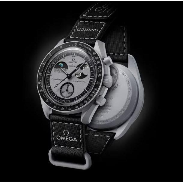Swatch Omega Bioceramic Moonswatch Mission To Earthphase