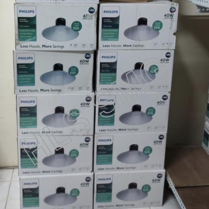 Gambar Lampu Gantung Highbay Led Philips by088p 40w 40 Watt Lampu Led Gudang T_y - BY088p 40W dari BlueFlys undefined Tokopedia