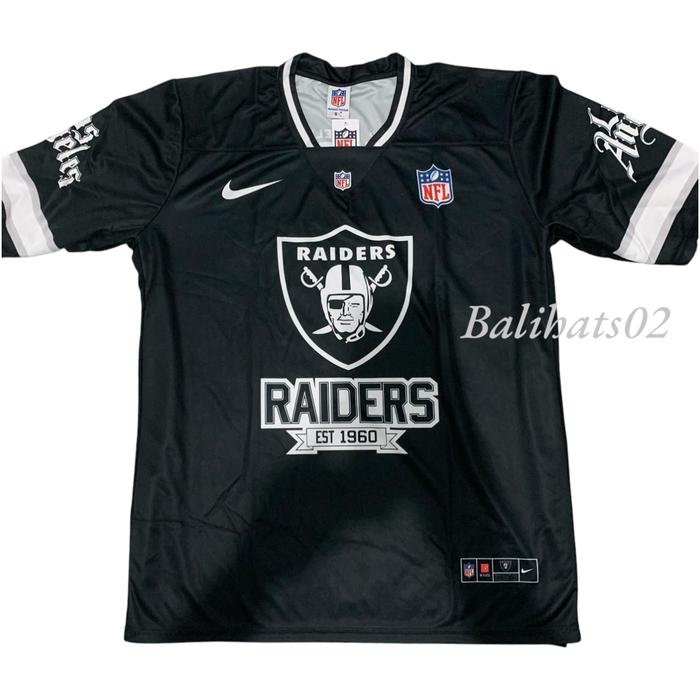 Jual BIG SIZE JERSEY NFL LAS VEGAS RAIDERS BIG LOGO NFL JERSEY