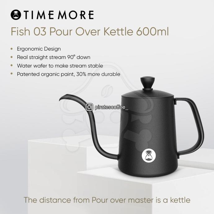 Timemore Fish Kettle Timemore Electric Kettle Review Timemore - Main Image