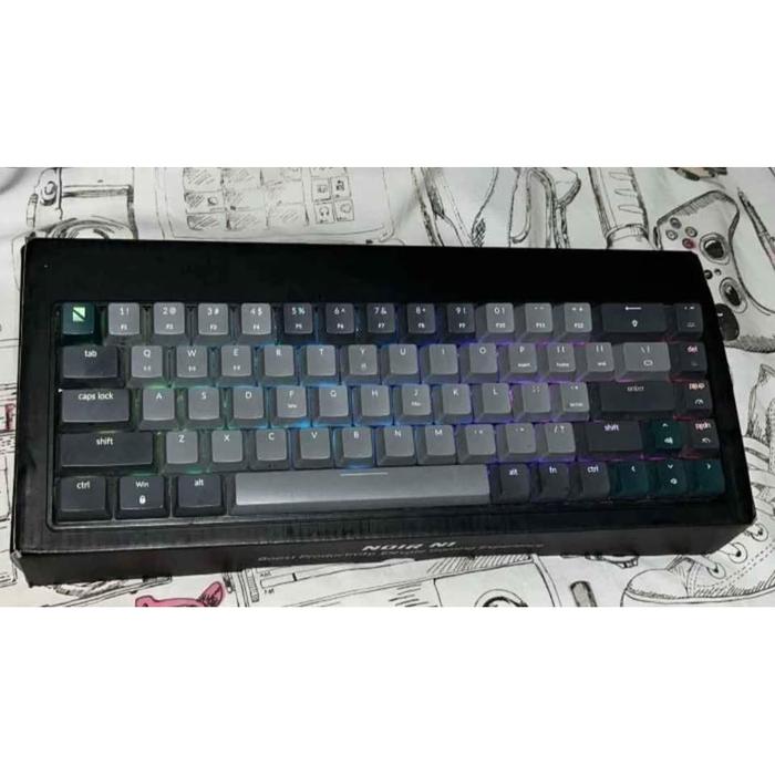 Gambar Noir N1V3 N1 V3 Mechanical Keyboard dan Keycaps shibuya & shirakawa Bekas - Gateron Yellow - kyb dari TEKGI PROJECT undefined Tokopedia