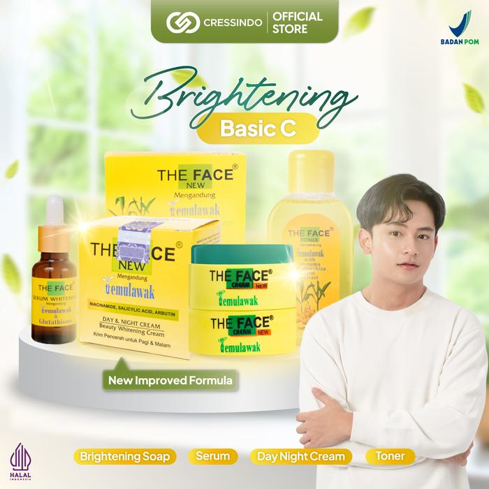 Gambar THE FACE Temulawak Brightening Kit - Basic C dari Cressindo undefined Tokopedia