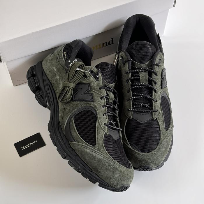 Gambar New Balance 2002R x JJJJound Gore-Tex - Pine / Charcoal (100% Original Resmi) - Pine, 40 dari Grailedhype Sneakers Store undefined Tokopedia