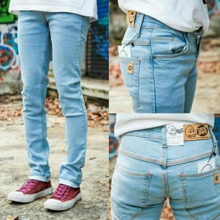 Gambar AZQ-16 Jelana Jeans Pria Cheapmonday jeans Premium - Bio blitz, 28 dari Mutyara Catalogia undefined Tokopedia