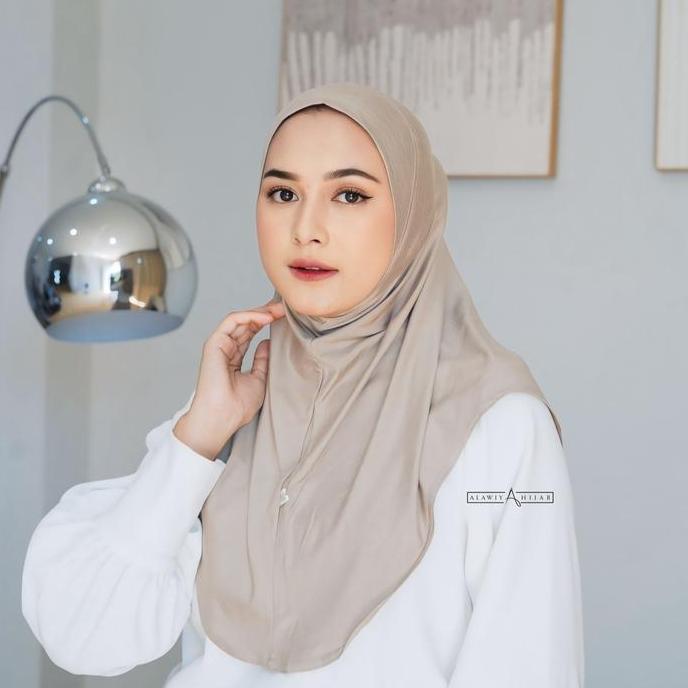 Gambar Alawiyahijab - Miwa TENCEL Hijab Sport/Daily Antibacterial (Hijab Instant Olahraga Anti Bakteri & Bau) - Mafaza dari All muslim store undefined Tokopedia