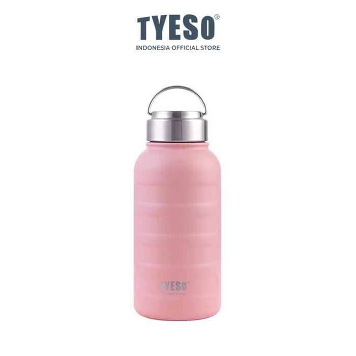 Gambar [Ready] Tyeso 1000Ml Tumbler Minum Portableolahraga Thermos Cup Caterpillar Stainless Steel 304 Ts-8816 - Ts-8816 Vacuum Original - Pink dari Optimushopp undefined Tokopedia