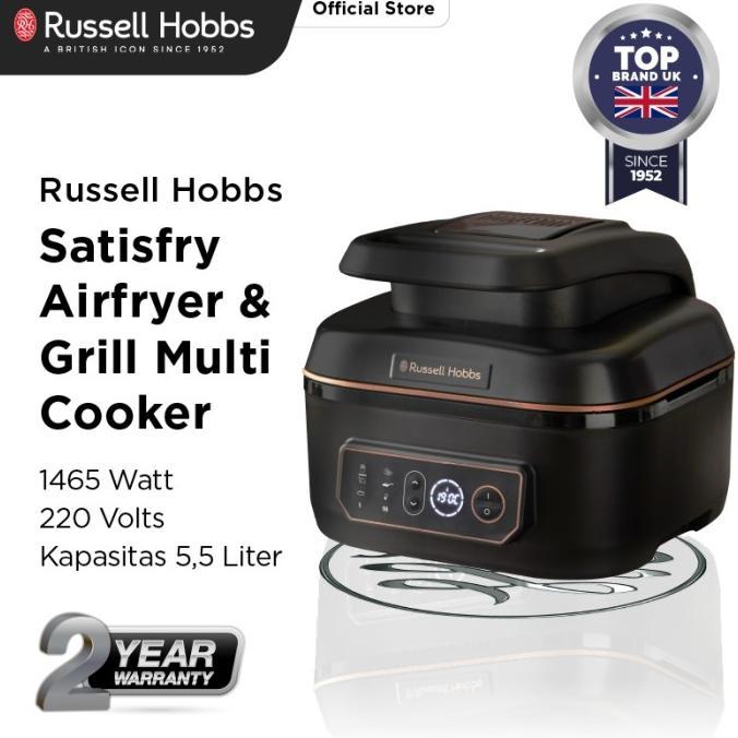 Gambar Russell Hobbs Satisfry Airfryer & Grill Multicooker - + Free Gift dari yoona. 998 undefined Tokopedia
