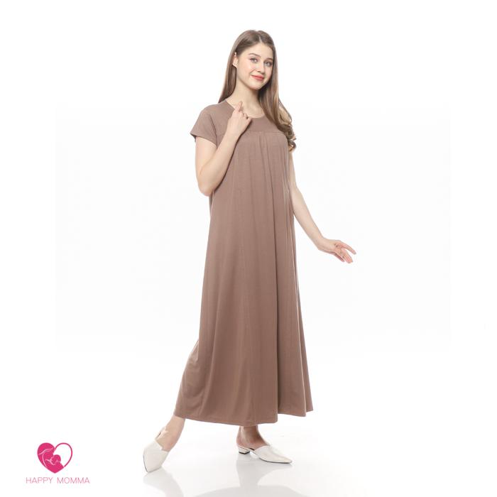 Gambar Home Dress Busui Friendly Bukaan Kanan Kiri | Maternity Nursing Dress - Frappucino dari Baju Hamil Menyusui Happymomma Kota Tangerang Selatan Tokopedia