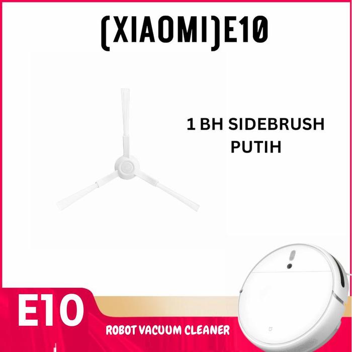 Gambar Xiaomi E10 Robot Vacuum Accessories - 1 S.BRUSH PUTIH dari Universal1616 undefined Tokopedia