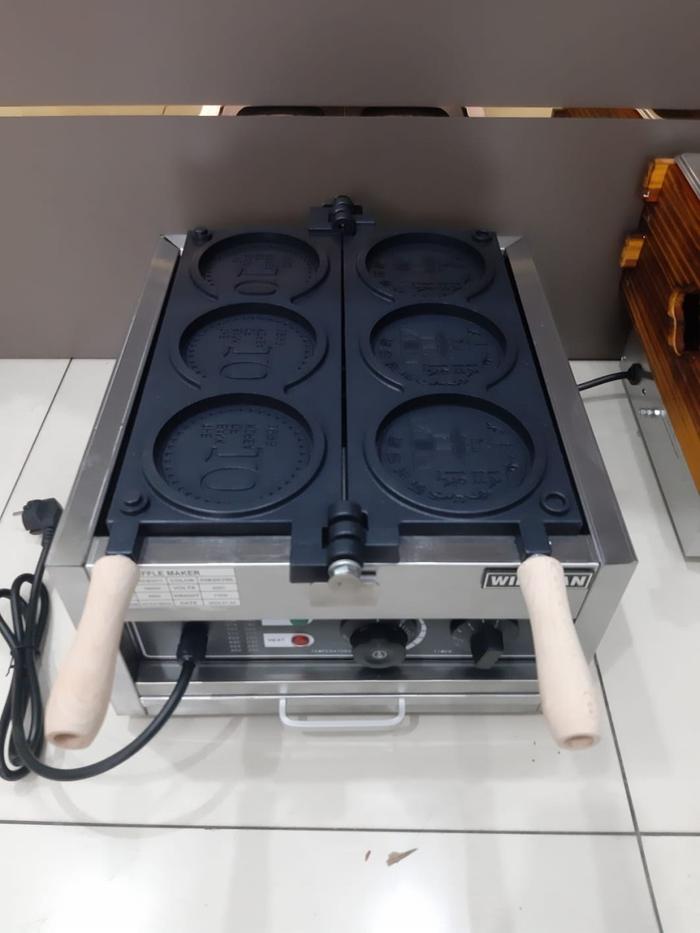 Gambar Electric Coin Waffle Baker / Cetakan Waffle Bentuk Coin - LISTRIK COIN dari Willman Indonesia undefined Tokopedia