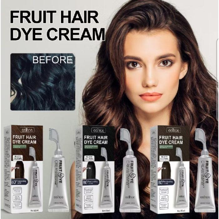 Gambar Krim pewarna Rambut Herbal bebas amonia TR - BLACK dari TOKO RANDOM 1001 undefined Tokopedia