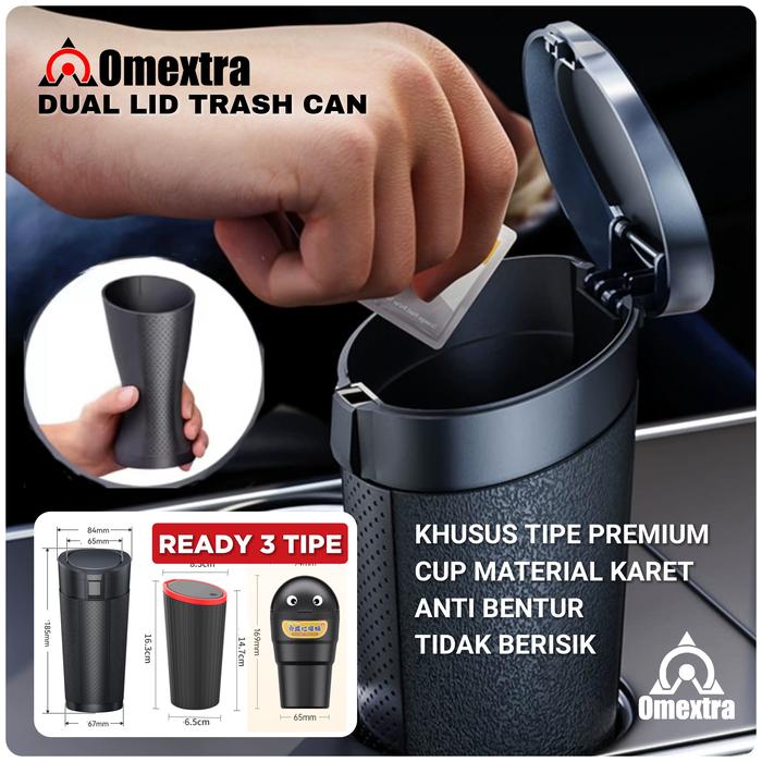 Jual Premium Trash Can Cup Omextra Tempat Sampah Mobil Premium Tempat ...