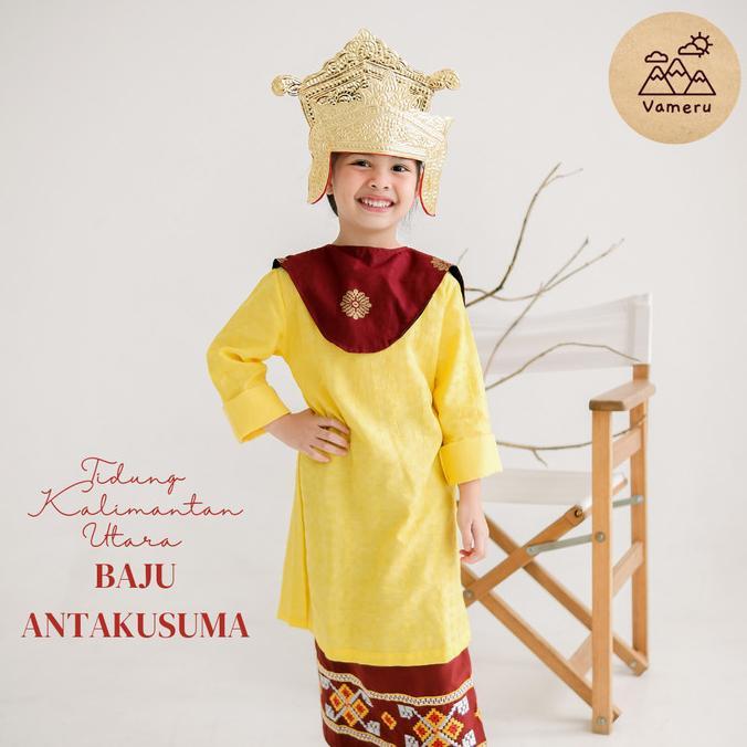 Gambar BAJU ADAT TIDUNG PEREMPUAN KALIMANTAN UTARA ANAK dari naylzy undefined Tokopedia