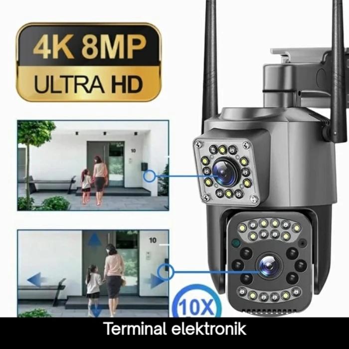 Cctv Wifi Outdoor Dual Camera 360 Ptz Ip Camera Ipc360home Speed Dome