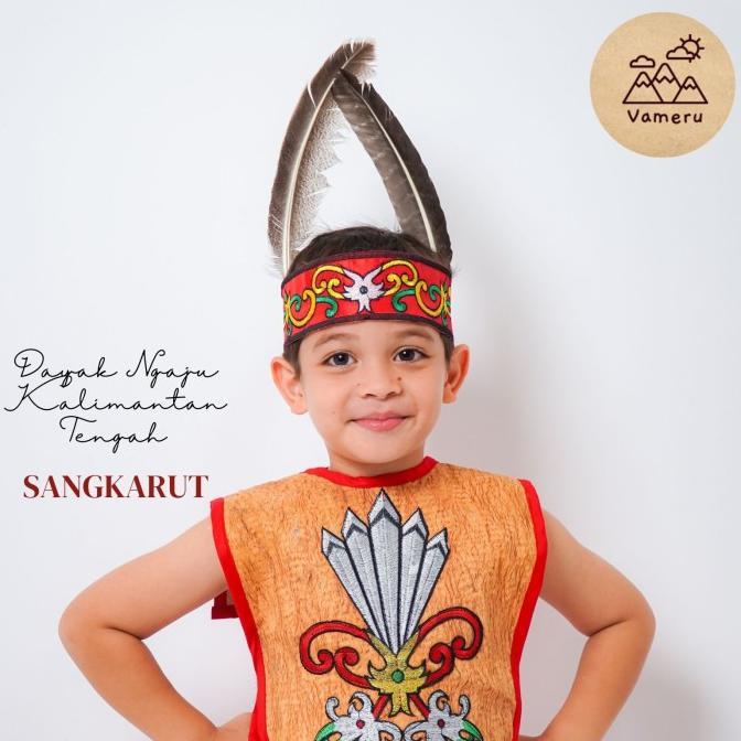 Gambar BAJU ADAT ANAK DAYAK NGAJU KALIMANTAN TENGAH LAKI LAKI dari naylzy undefined Tokopedia