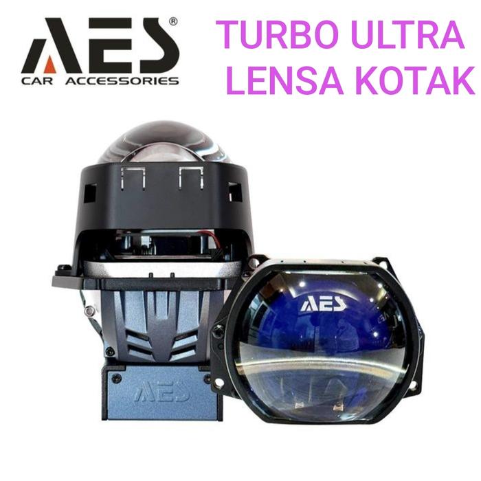 Gambar Biled AES Turbo SE Ultra Cooler 3 Inch BI-LASER SQUARE KOTAK Tir Technology 75 Watt Bluelens - ICEBLUE dari Vtd Automotif undefined Tokopedia