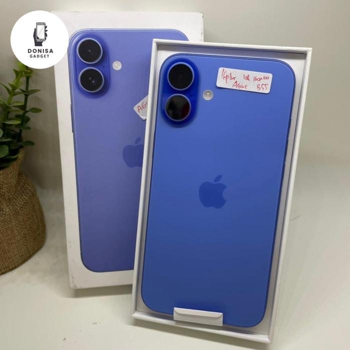 Gambar iPhone 16 Plus 128GB - Resmi - Fullset Second - BH100% dari DONISA GADGET undefined Tokopedia