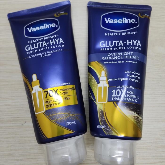 Jual Vaseline Gluta Hya Overnight Radiance Repair BPOM - 200 ML