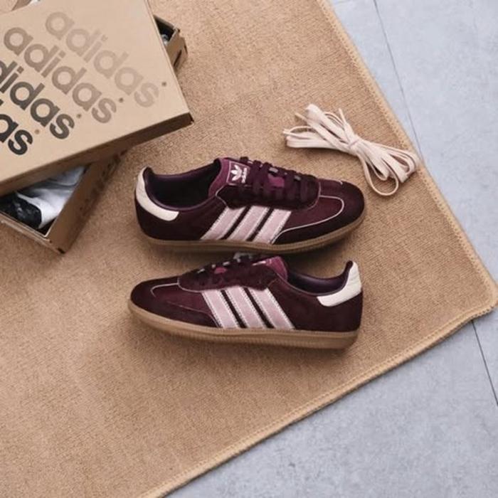 Jual Adidas samba og maroon sand strata pony (Resmi ADIDAS) 36