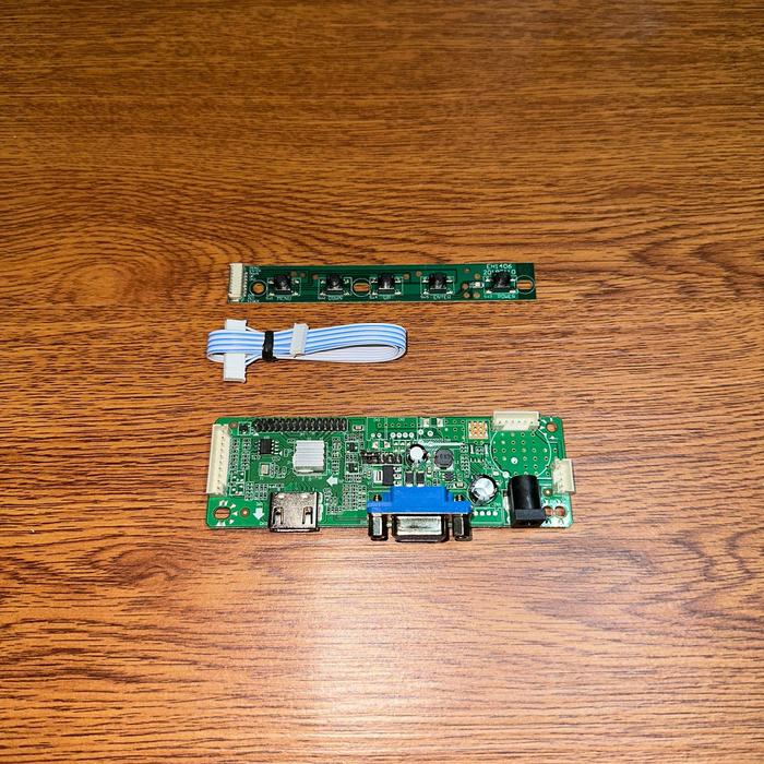 Gambar Paket LVDS 40 Pin MT561 Universal Controller Board LCD LED Monitor - MB+Tombol dari RTZstoree undefined Tokopedia