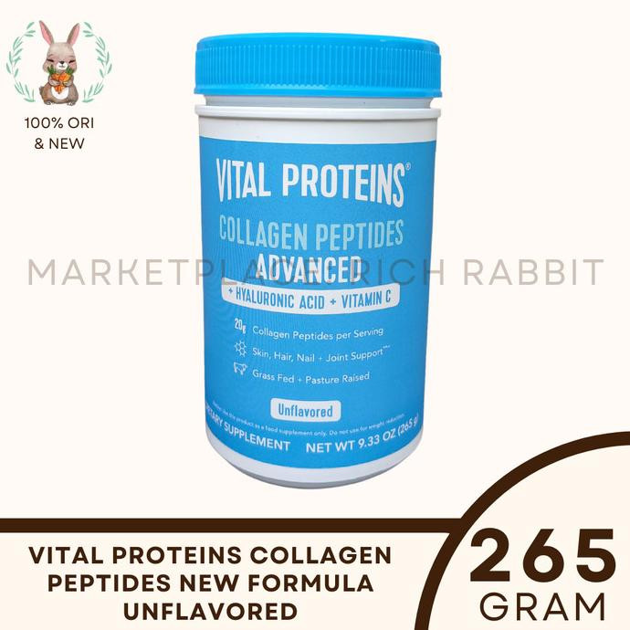 Gambar Terbaru Vital Proteins Collagen Peptides With Hyaluronic Acid & Vit C 567 Gr Termurah - HA 265 GR dari Victoria Secrets undefined Tokopedia