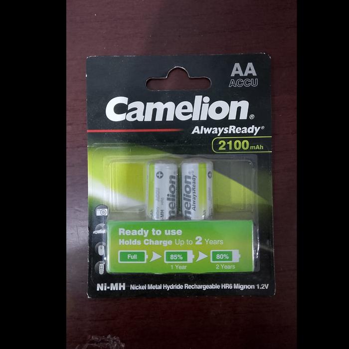 Gambar Camelion Baterai Charger AA 2100mah BP4 - ISI 2 dari Jakarta Digital 8 undefined Tokopedia