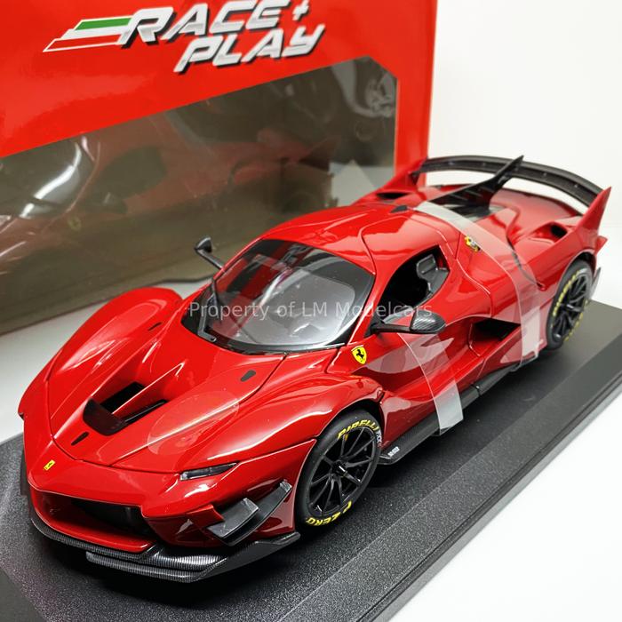 Gambar Bburago 1/18 Ferrari FXX K Evo Rosso Fuoco (Red Metallic/Black) Diecast Metal not autoart maisto bbr dari LM Modelcars undefined Tokopedia