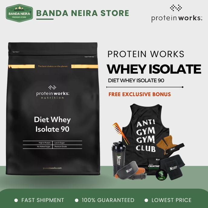 Gambar Promo / Terlaris THE PROTEIN WORKS Diet Whey Isolate 90 Terbaik - 20 SERVINGS, CHOCOLATE SILK dari Aqua Glow 1 undefined Tokopedia