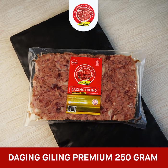 Gambar DAGING GILING PREMIUM 85 CL - 250 GRAM dari Toko Daging Nusantara Karawaci undefined 4 Tokopedia