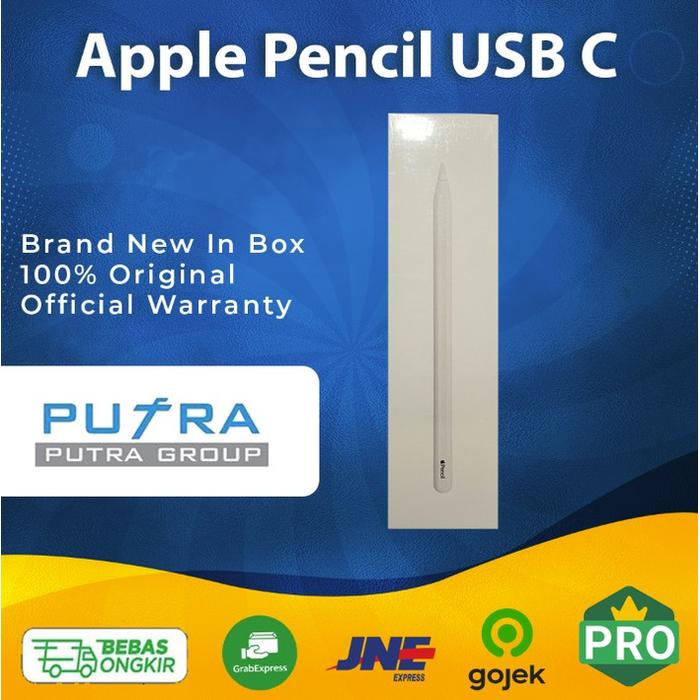 Promo (RESMI) Apple Pencil USB-C Pencil Pro Pencil 1st 2nd Gen