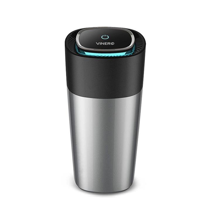 Gambar Vinero Aero Car Air Purifier Portable HEPA Filter Anion - Silver dari sellersendal undefined Tokopedia