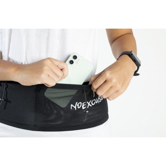 Gambar Running Band Hl Sport No Excuses Waist Belt Tali Pinggang Pelari - MEDIUM-M, Putih dari befuddledapplepie undefined Tokopedia