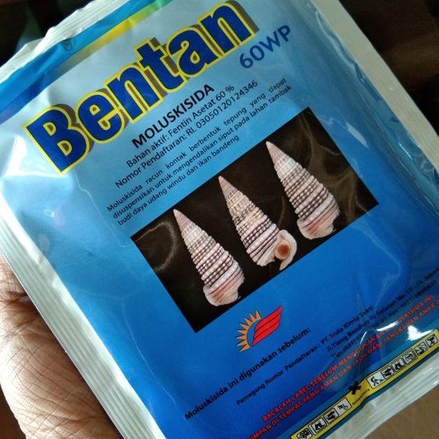 Gambar pembasmi hama keong dan bekicot Bentan 60 WP 50 gram - Neutral dari Pandurati store undefined Tokopedia