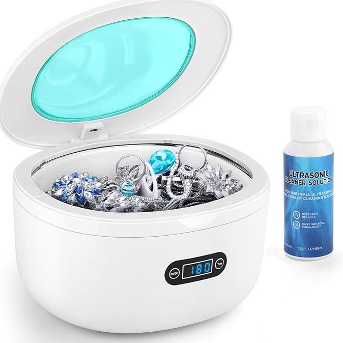 Jual Ultrasonic Jewelry Cleaner Machine 750Ml48Khz Sonic Cleaner