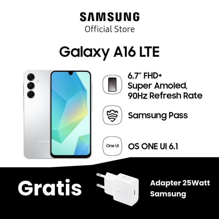 Gambar Samsung Galaxy A16 LTE 8/128GB dari Samsung Store Bandung undefined 4 Tokopedia