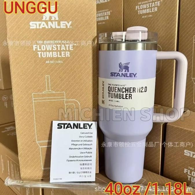 Gambar STANLEY Quencher H2.0 Tumbler with Handle 40oz - Vacuum Insulated Bottle for Travel Adventure - Ungu dari Ruang Masak Executive store undefined Tokopedia