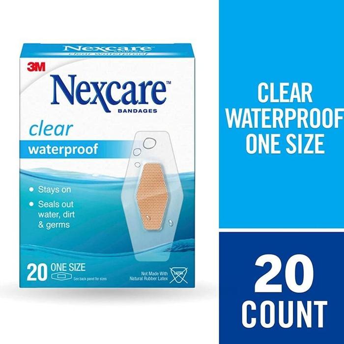 Gambar Promo 3M NEXCARE, Clear WATERPROOF, PLESTER LUKA, BANDAGES, PLASTER - single size dari kakang storl undefined Tokopedia