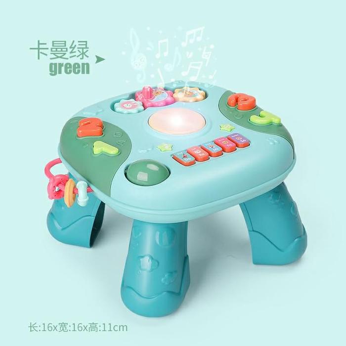 Gambar Terlaris AMORA MAINAN ANAK MEJA EDUKASI DINI MULTIFUNGSI / EARLY LEARNING TABLE / MAINAN MUSIC EDUKASI Hapy shoping - Toska dari sugar-8 undefined Tokopedia