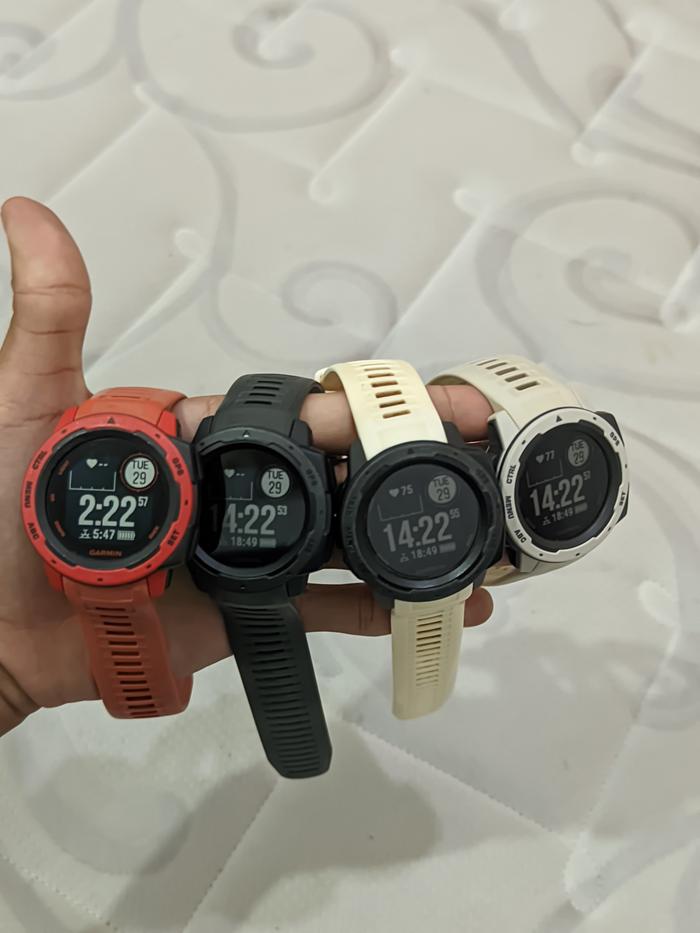 Gambar Garmin Instinct 1 2 3 Solar Series Second,Bekas Terbaik - Smartwatch Second,Bekas Bluetooth Outdoor GPS Watch - Hiking & Adventure, Tahan Air - Garmin Instinct dari DiGihead undefined Tokopedia