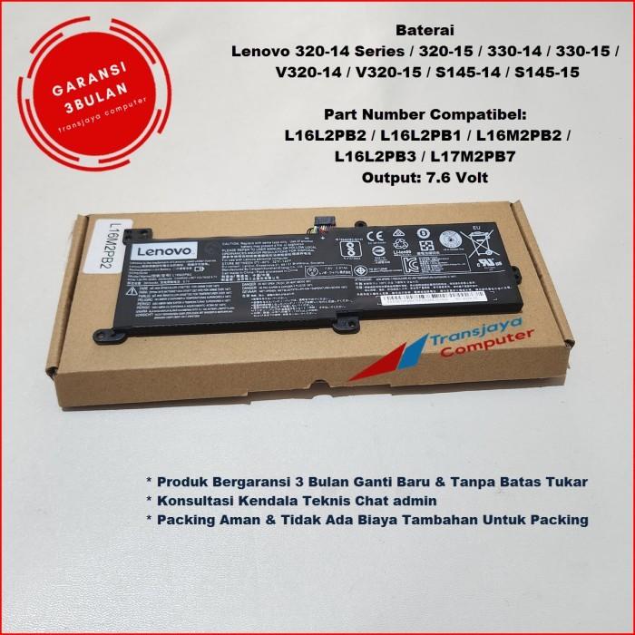 Gambar Baterai Battery Ideapad V14-ADA V14-IIL V14-IKB V14-IWL L16C2PB1 L16C2PB2 dari TransjayaComputer undefined Tokopedia