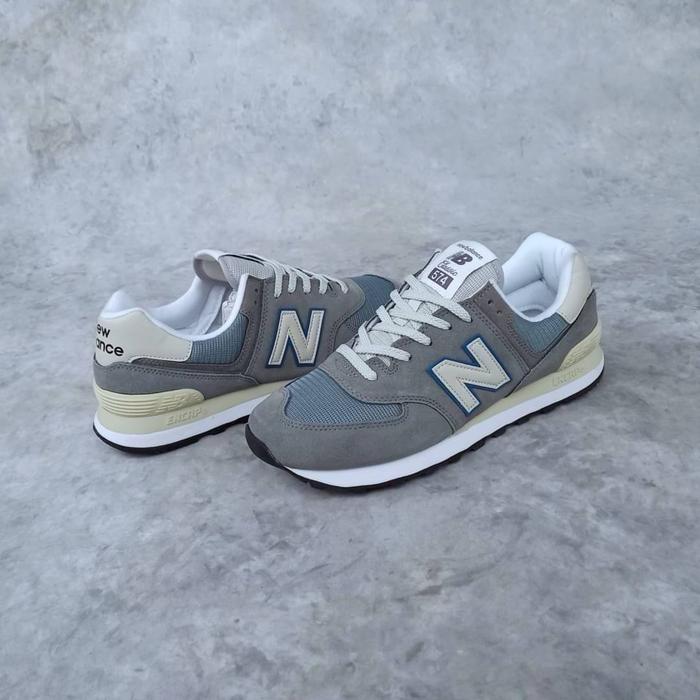 Gambar New Balance 574 Steel Grey - Steel Grey, 36 dari abuyproject undefined Tokopedia