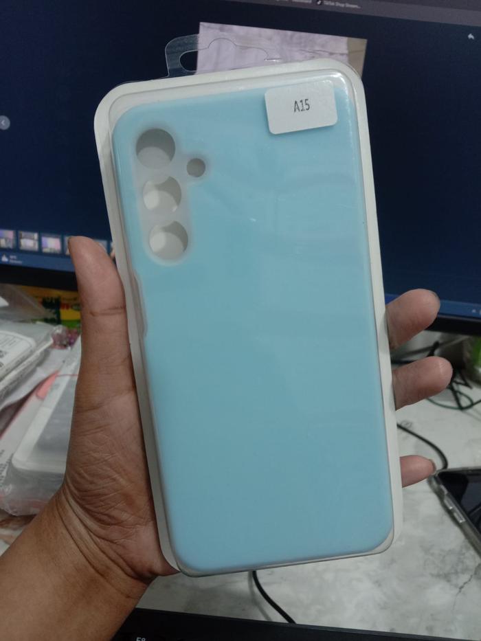 Gambar 0557 CASE COLOUR LUQUID SILIKON JELLY SAMSUNG A54 A34 A14 A24 - LIQUID BIRU, SAMSUNG A54 dari VVVCASE undefined Tokopedia
