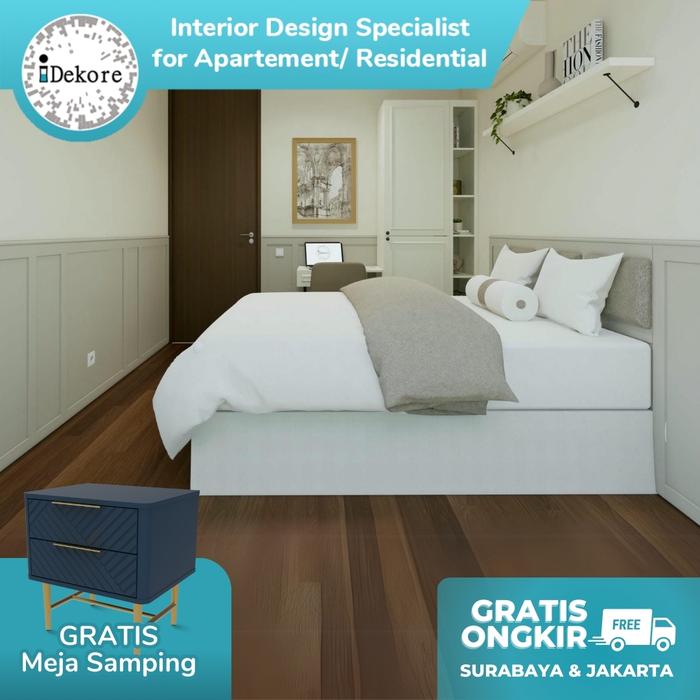 Gambar iDekore Set Divan + Matrass / Paket Dipan dengan Kasur Spring Bed dari iDekore undefined Tokopedia