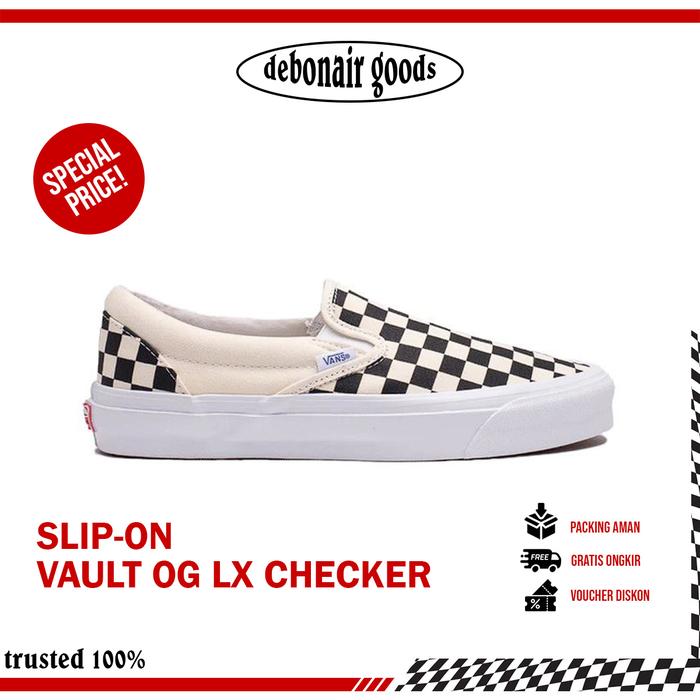 Vans Slip-on Vault OG LX Checkerboard SS20 39