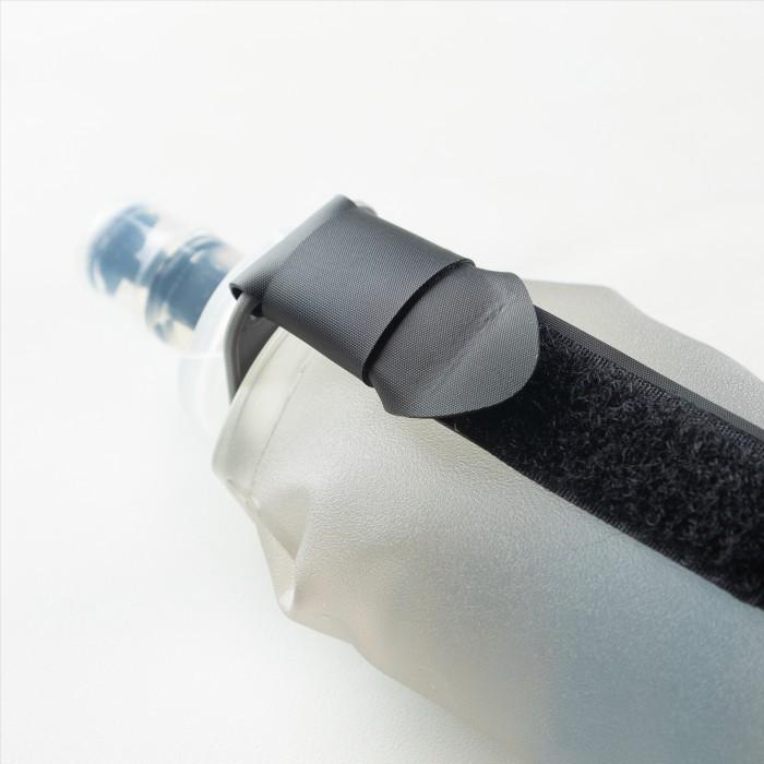Gambar Botol Minum Lipat Soft Flask 250 ml Silicone Lari Trail Marathon - Strap250Abu dari HLSport Jakarta undefined Tokopedia