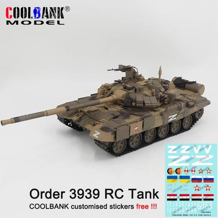Jual WP004 COOLBANK Heng Long 1/16 RC Tank Russia